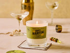 garden candle, dirty martini, garden home